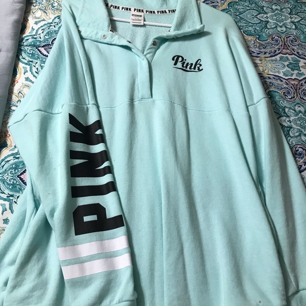 Pink boyfriend sweatshirt